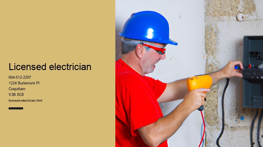 Licensed electrician